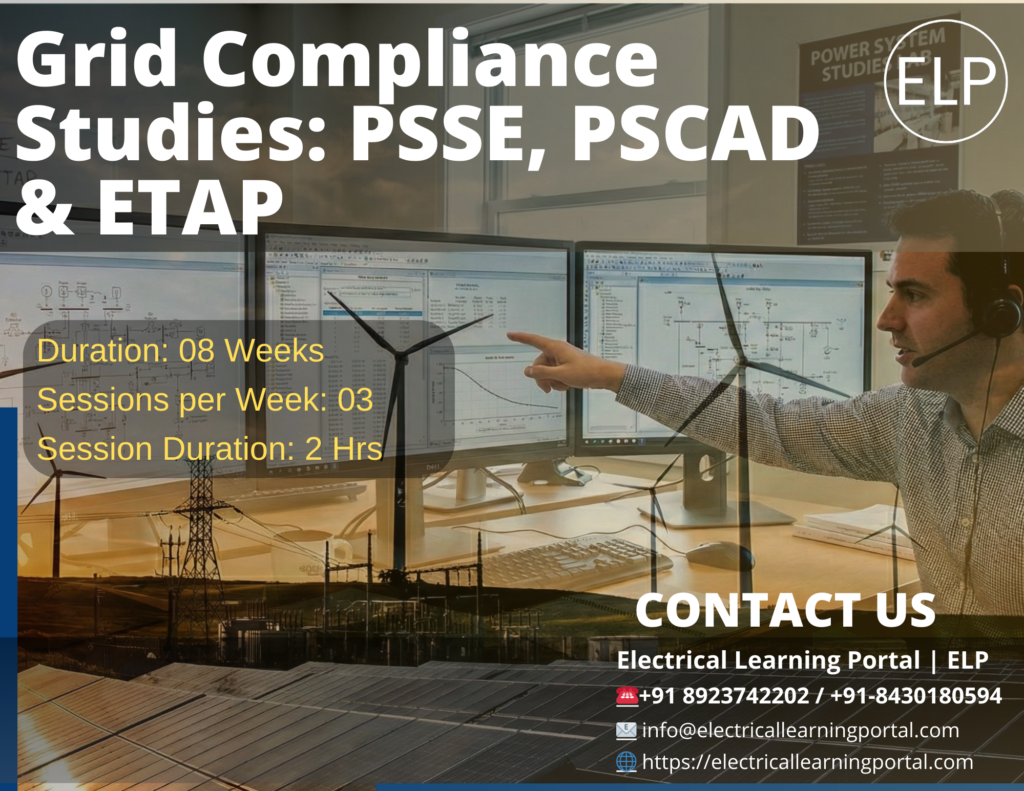 Grid Integration & Compliance studies Training